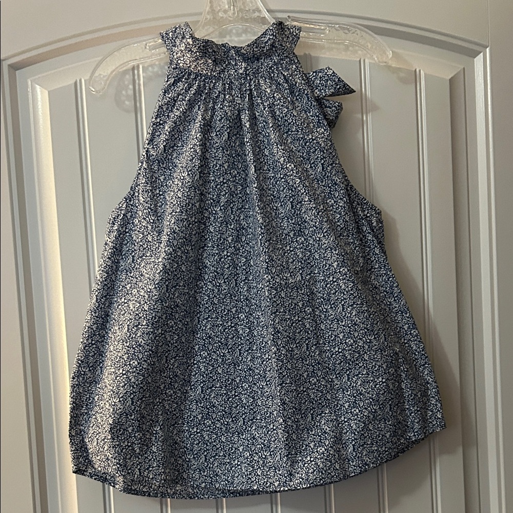 J. Crew Blue Floral Blouse